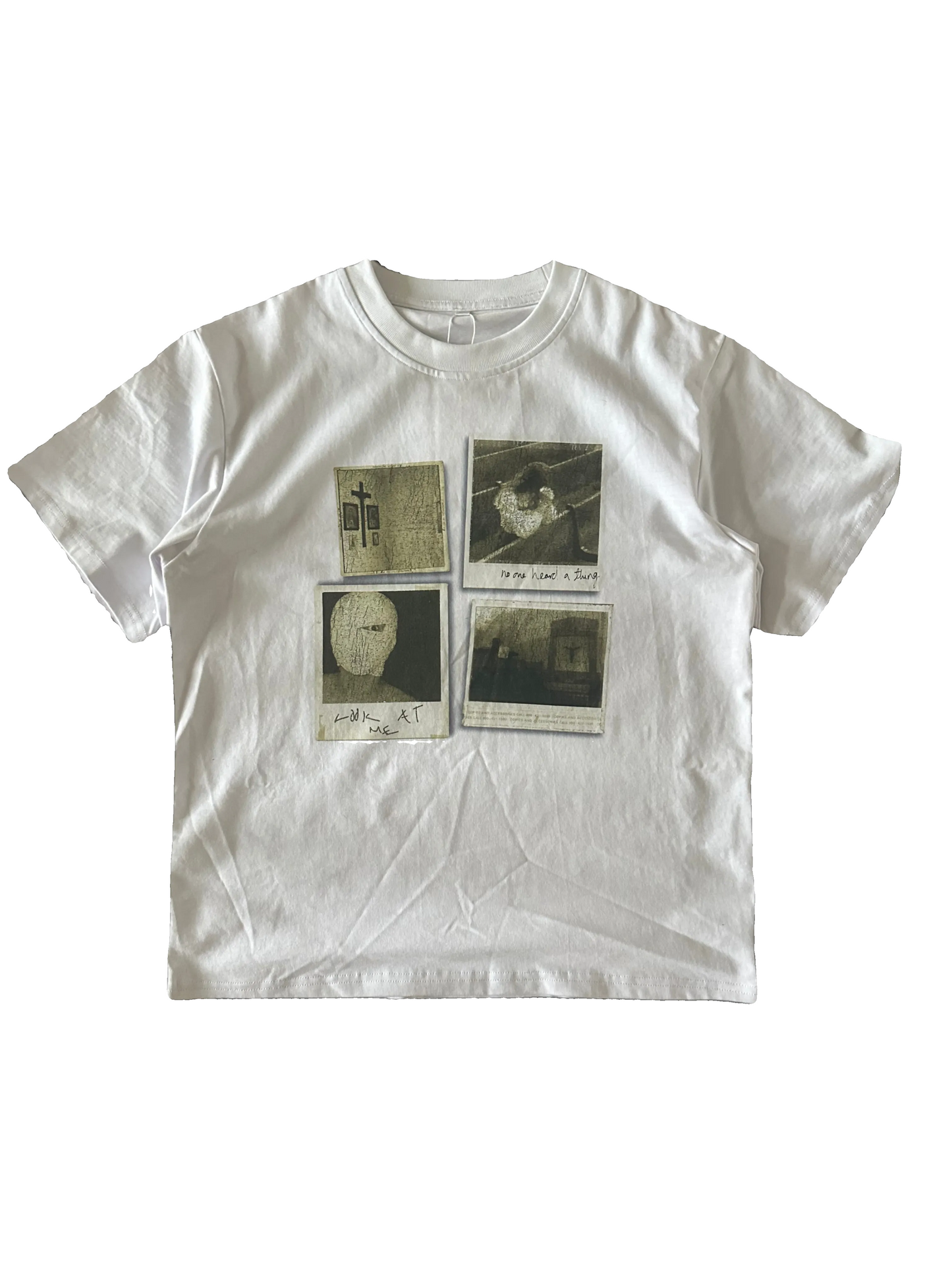 "unheard" tee